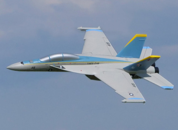 AF-Model F-18 50mm 12 Blade EDF Jet 3S PNP Version